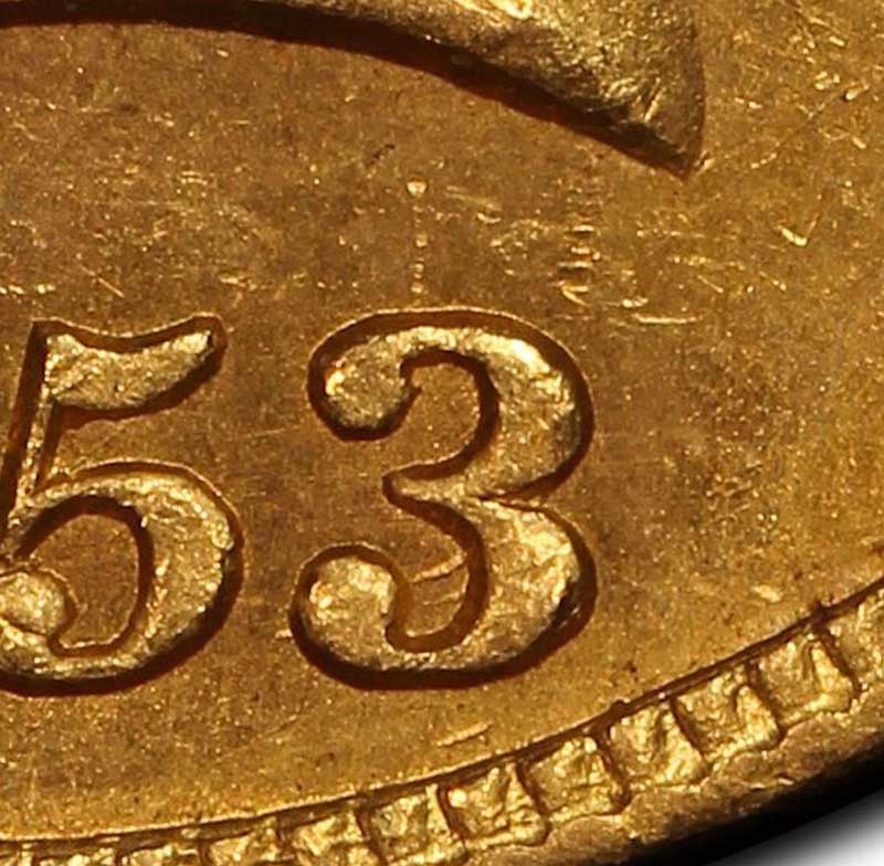 Overdate close up