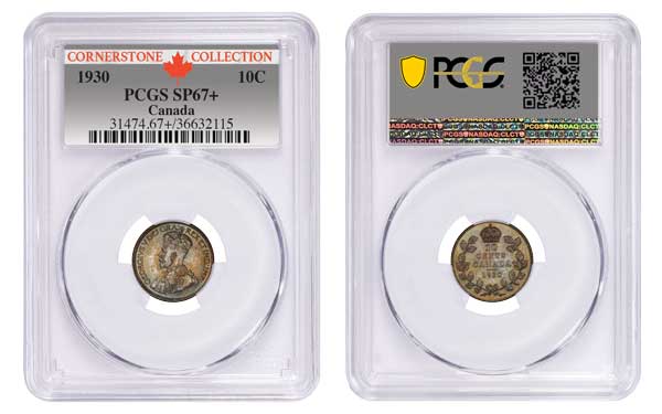 Canada 1930 10C PCGS SP67+