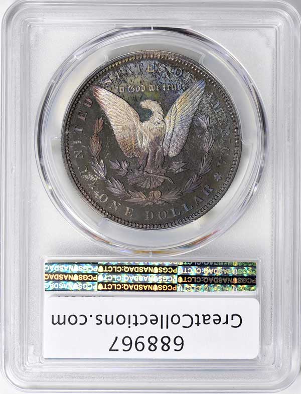 Greatcollections To Auction 1895 Proof Morgan Dollar Recently Graded 