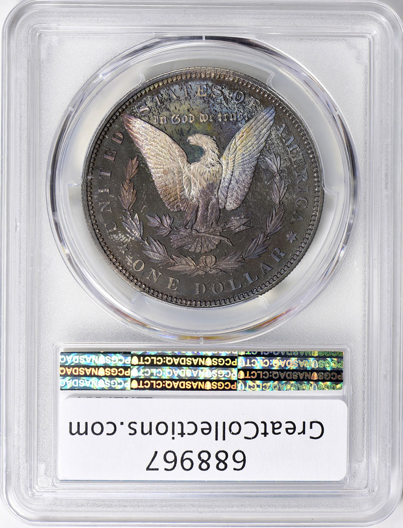 GreatCollections to Auction 1895 Proof Morgan Dollar Recently Graded ...