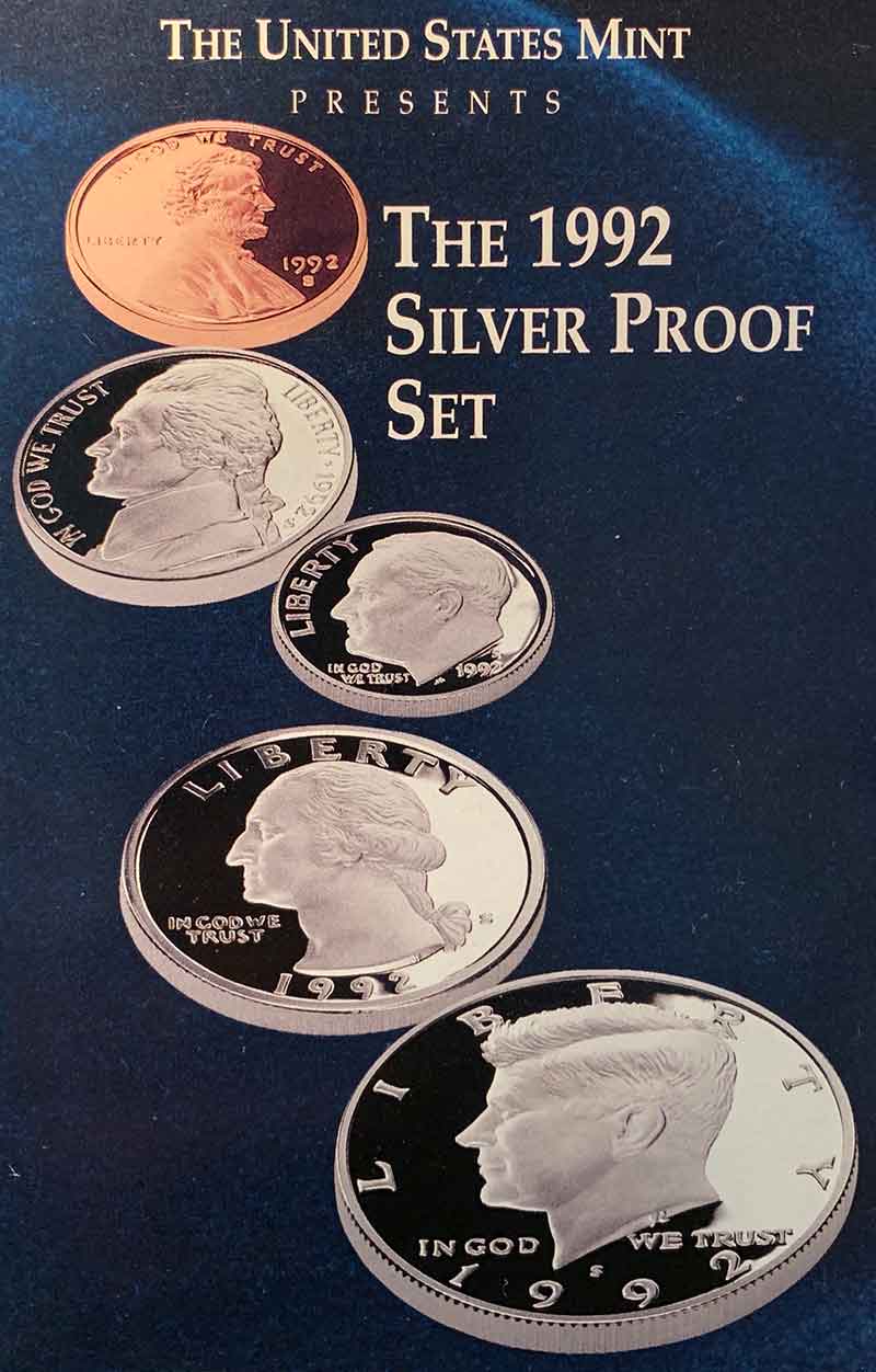 1992 Silver Proof Set 