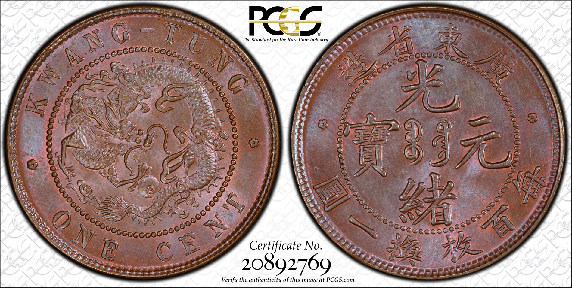 Chinese Copper Coins – Kwangtung Province (1900-1906) Coins