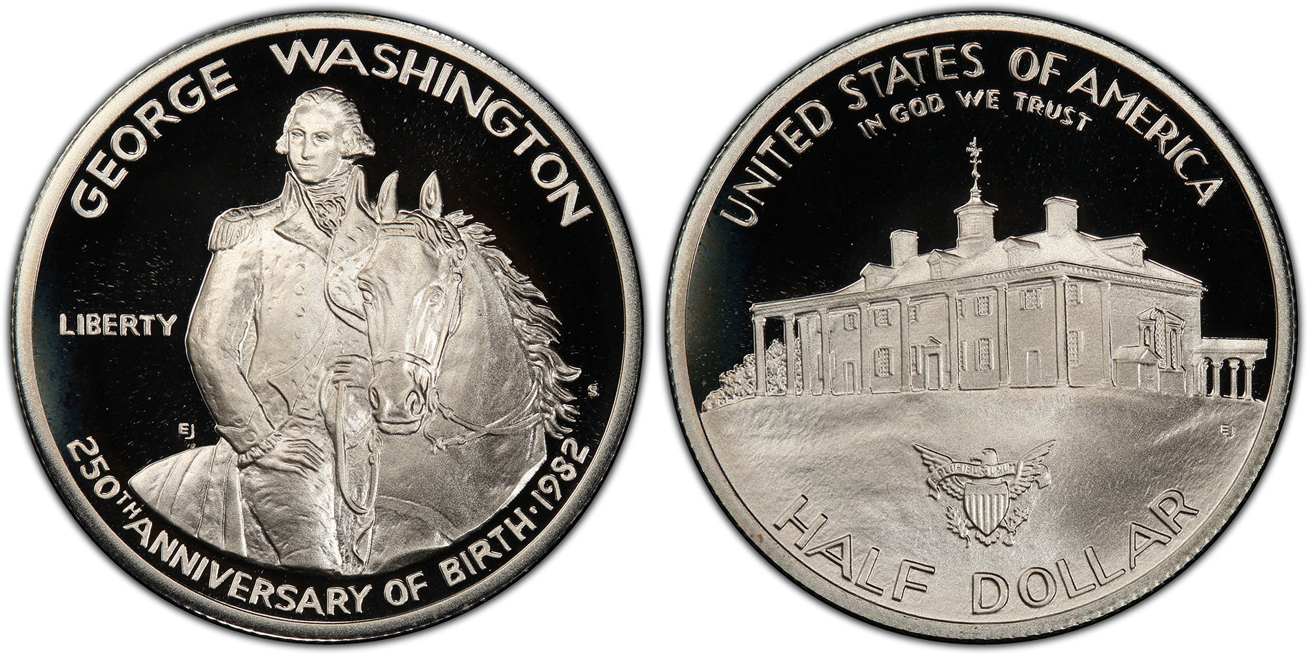 1982 Washington Commemorative Half Dollars Kick Off the Modern ...