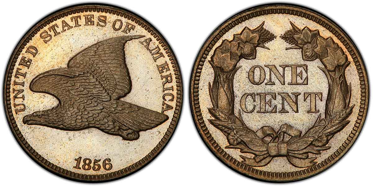Flying Eagle Cent Type, 1856-1858