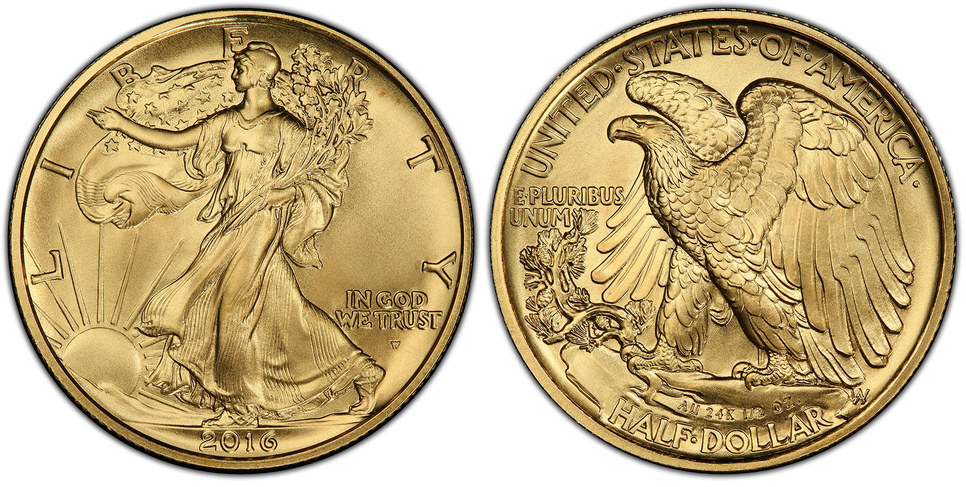 2016 W Standing Liberty 1/4oz Quarter Gold Centennial Commemorative Coin OGP 