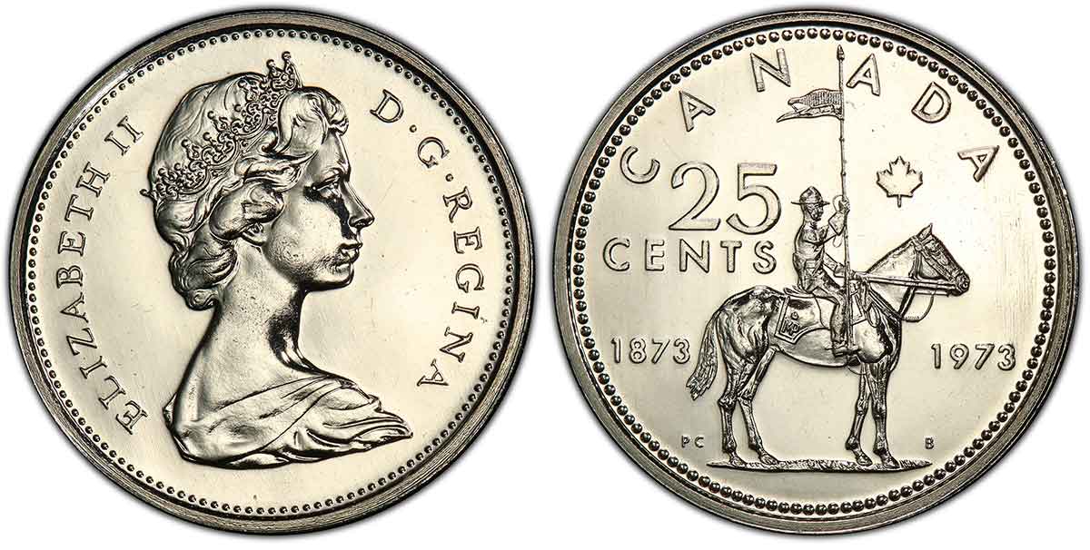 Size Matters: Large Bust Vs. Small Bust 1973 Canadian Quarters