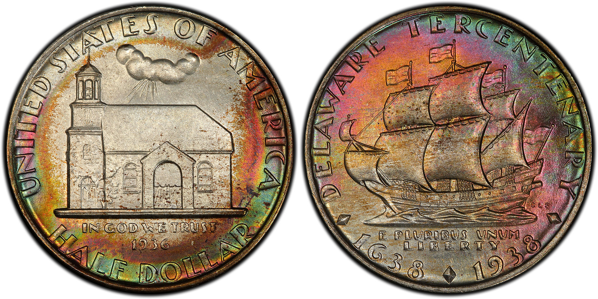 The 1936 Delaware Tercentenary Commemorative Half Dollar
