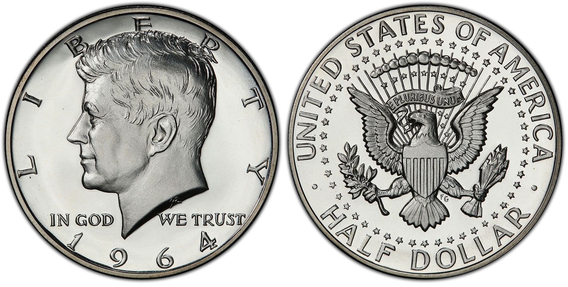 At Auction: 1964 90% Silver Kennedy Half Dollar - 30 Coins. 15 Coins From  Denver And 15 From Philadelphia.