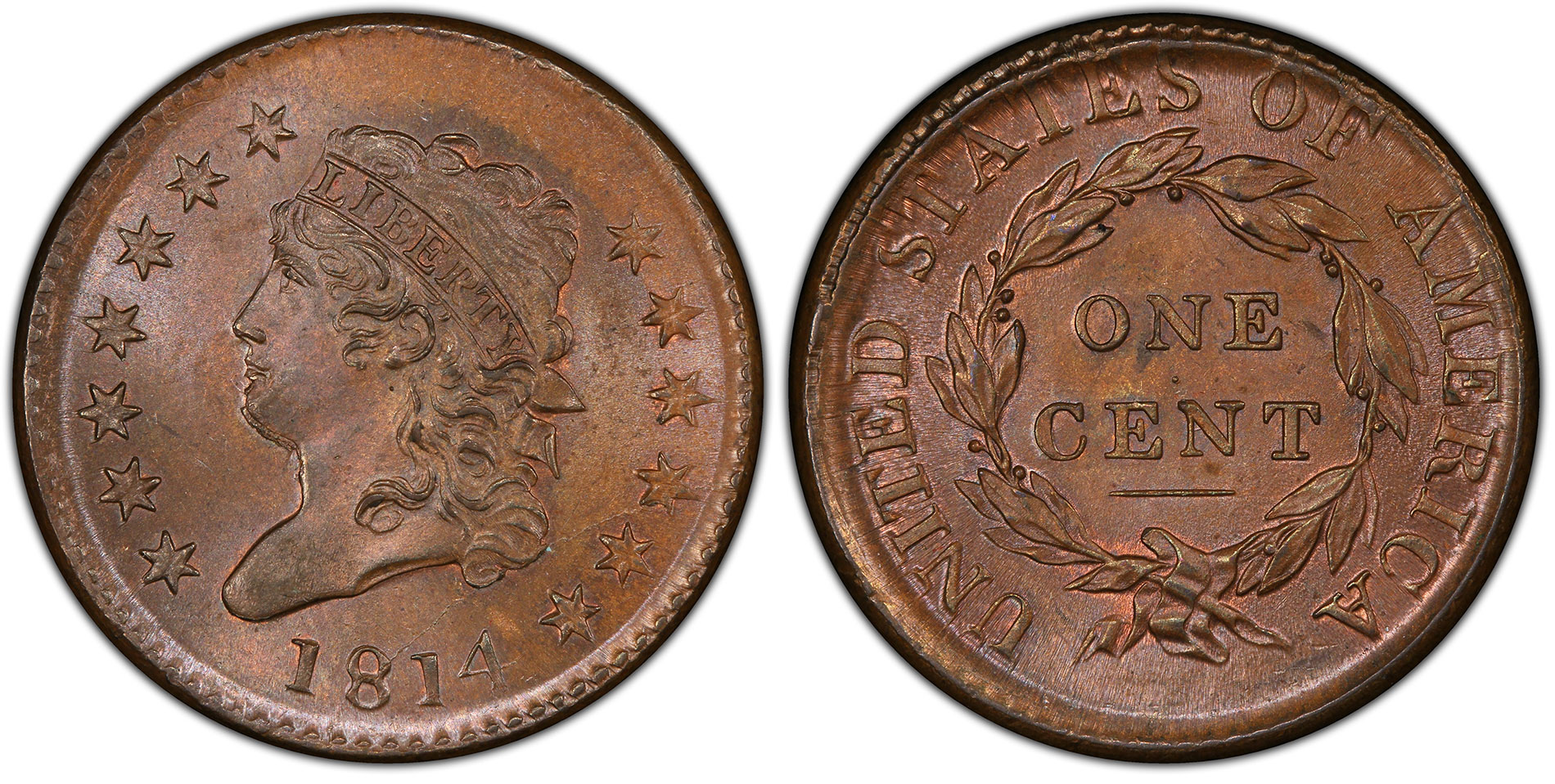 The 1814 Plain Large Cents of 1816