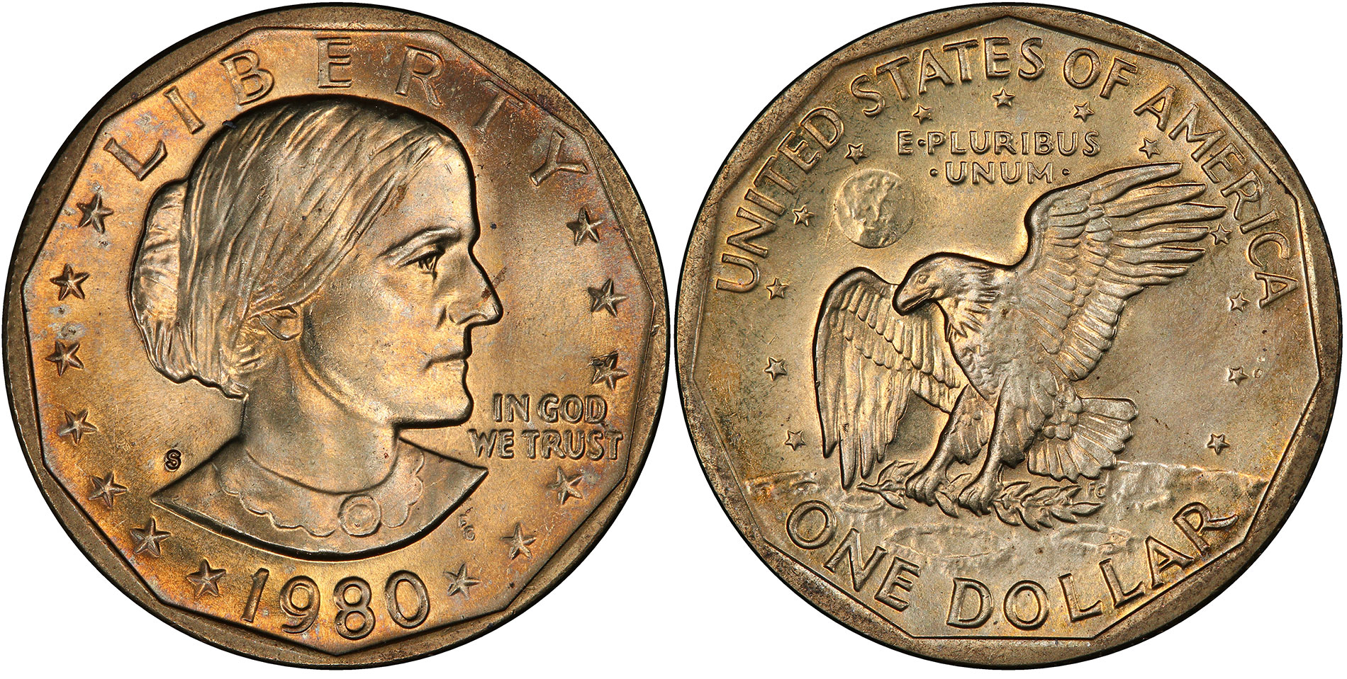 susan b anthony coin value list