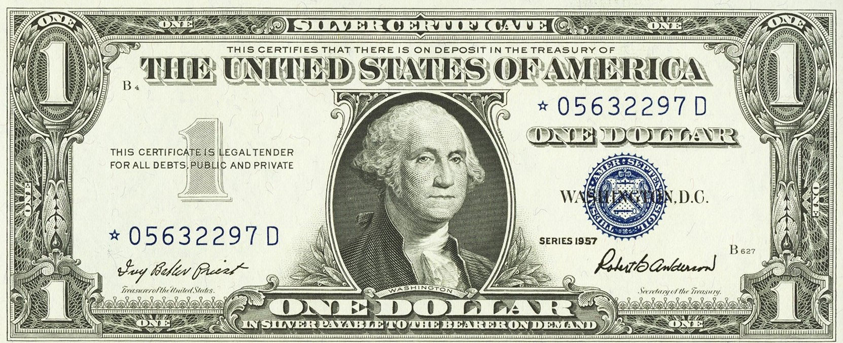 Lot of 25 Silver Certificate Dollar Bills Great for Flea Markets FREE P/H! 
