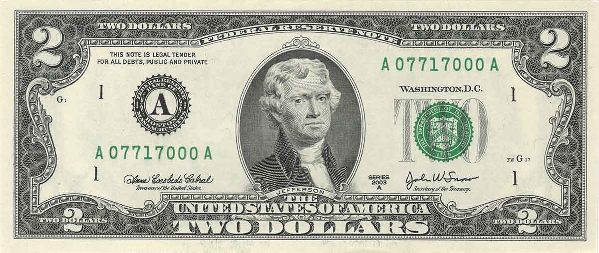 Collectors Corner What’s My 2 Bill Worth? Why Are 2 Bills So Rare?