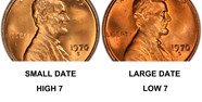 The Scarce 1970 S Small Date Lincoln Cent Varieties