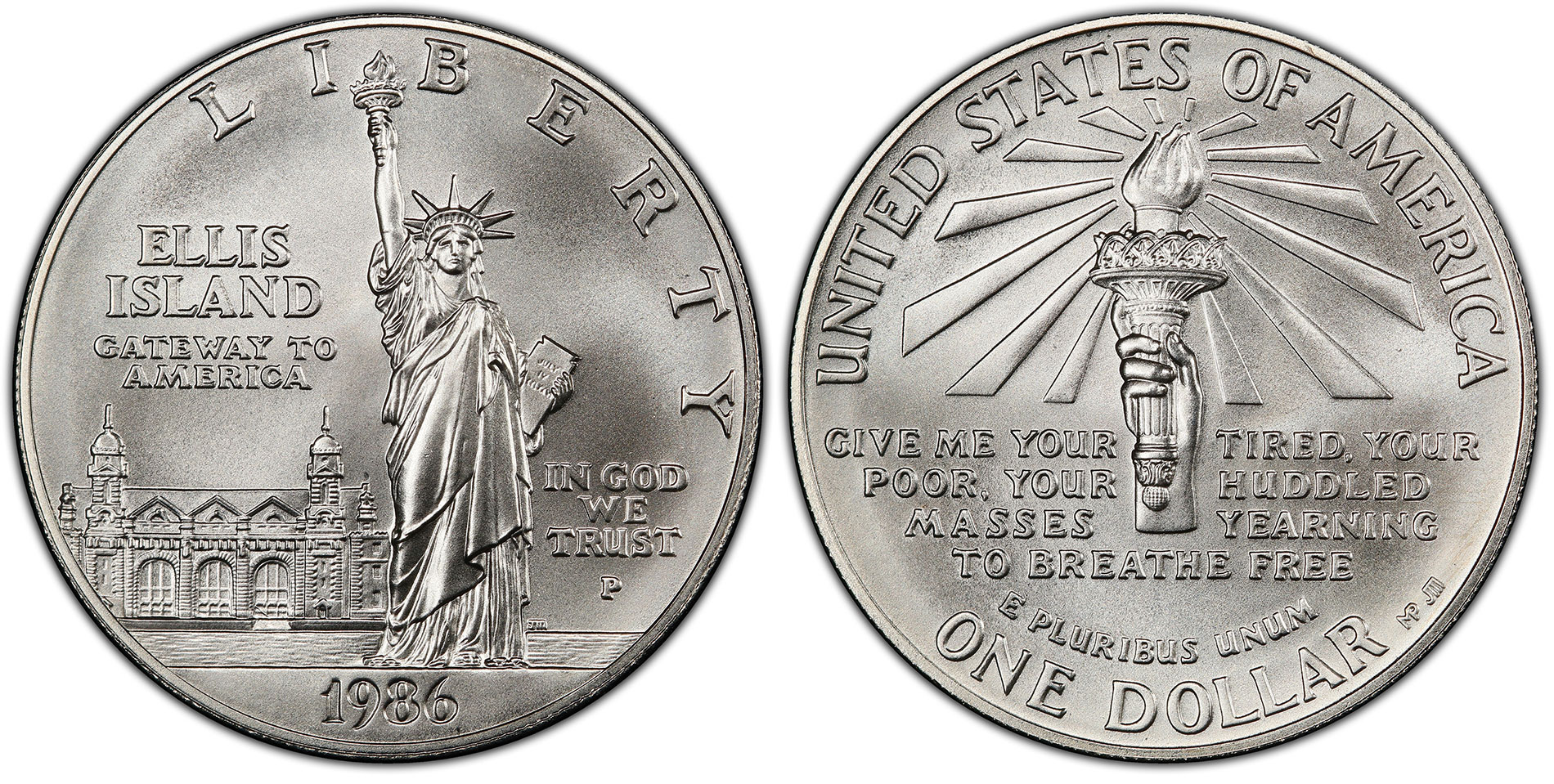 The 1986 Statue of Liberty Centennial Commemorative Coins