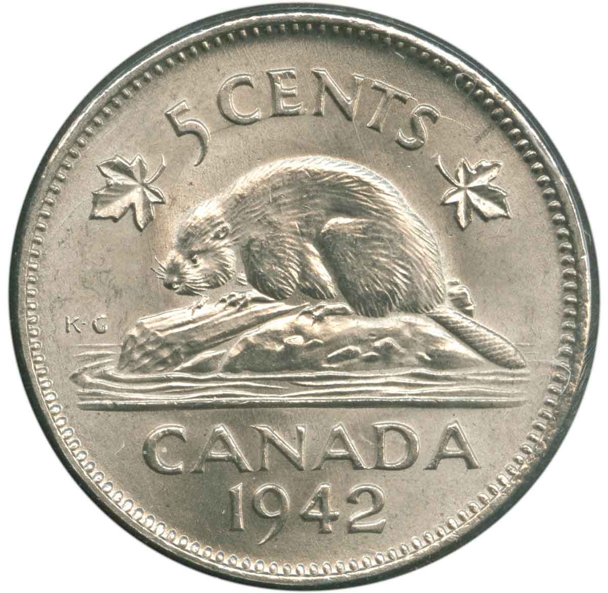 Canada’s Wartime Nickels of 1942-1945