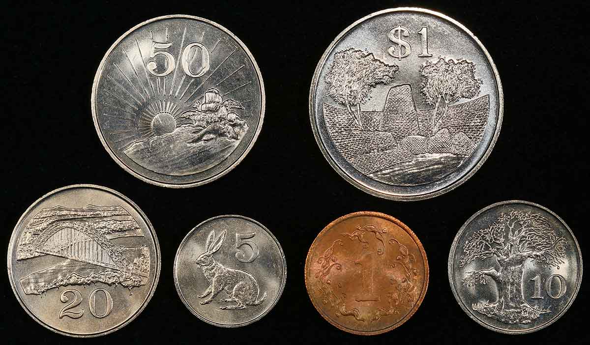 The Circulation Issue Coinage of Zimbabwe from 1980 to 2008