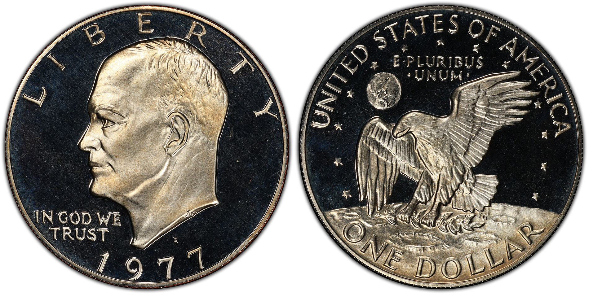 1977 P+D U S Mint Set Eisenhower Kennedy Washington Roosevelt Jefferson Lincoln