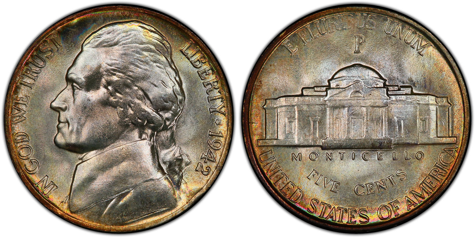 Coins 1945 Washington Silver Quarters 4 1942 Various Mint Marks World War II Years