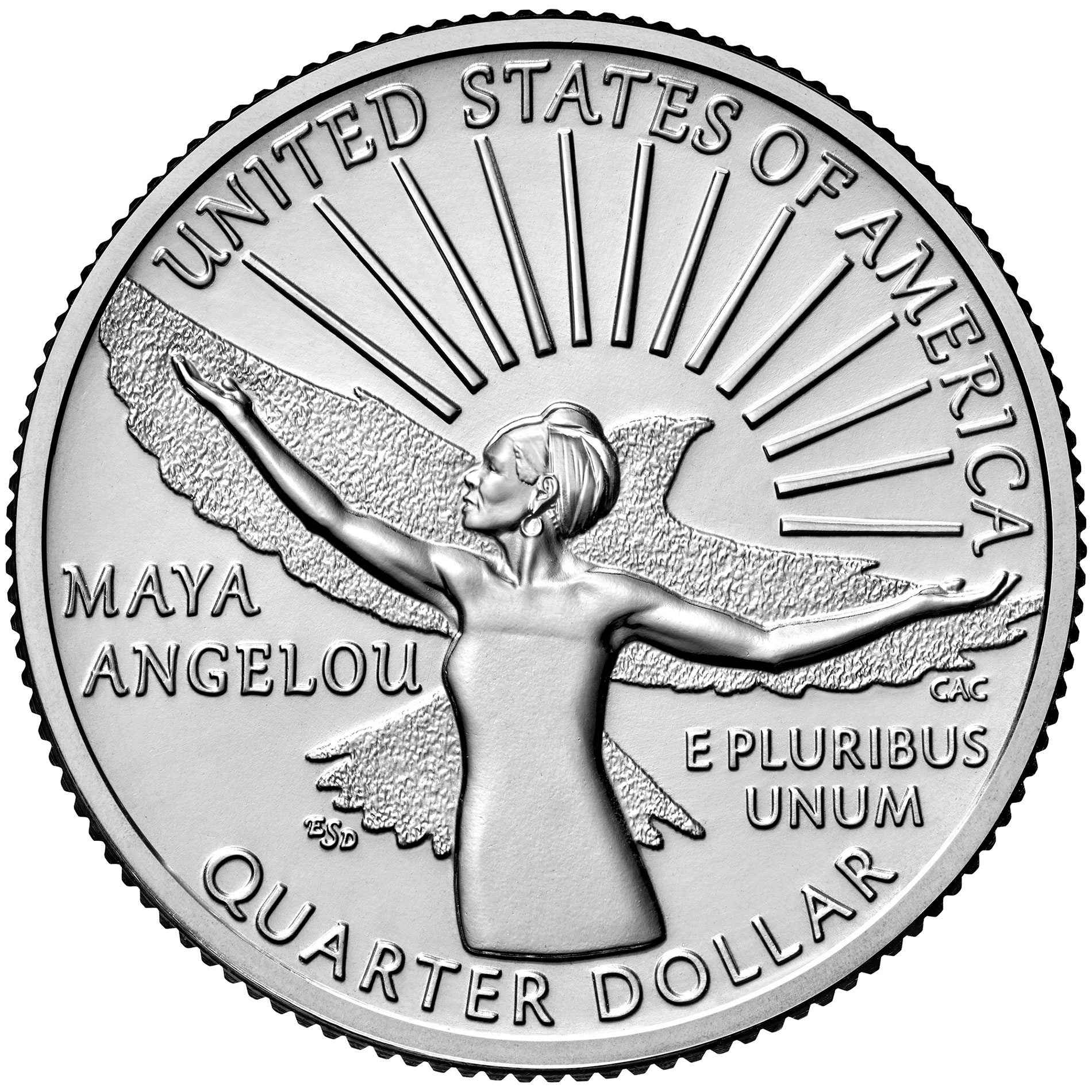 2022 Maya Angelou Quarters Hit Circulation