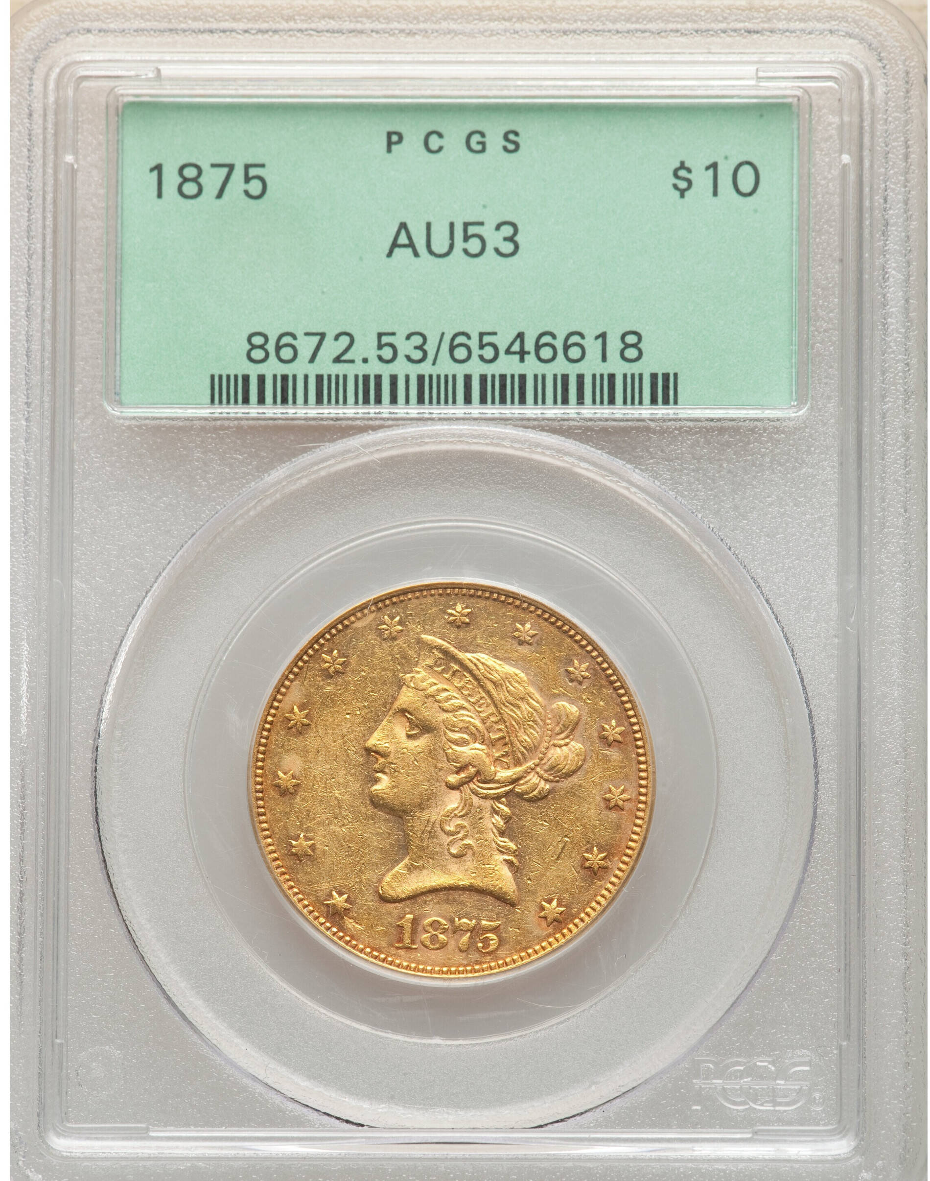 1875 Liberty Eagle Soars to Record $1.02 Million to Lead Heritage Long ...