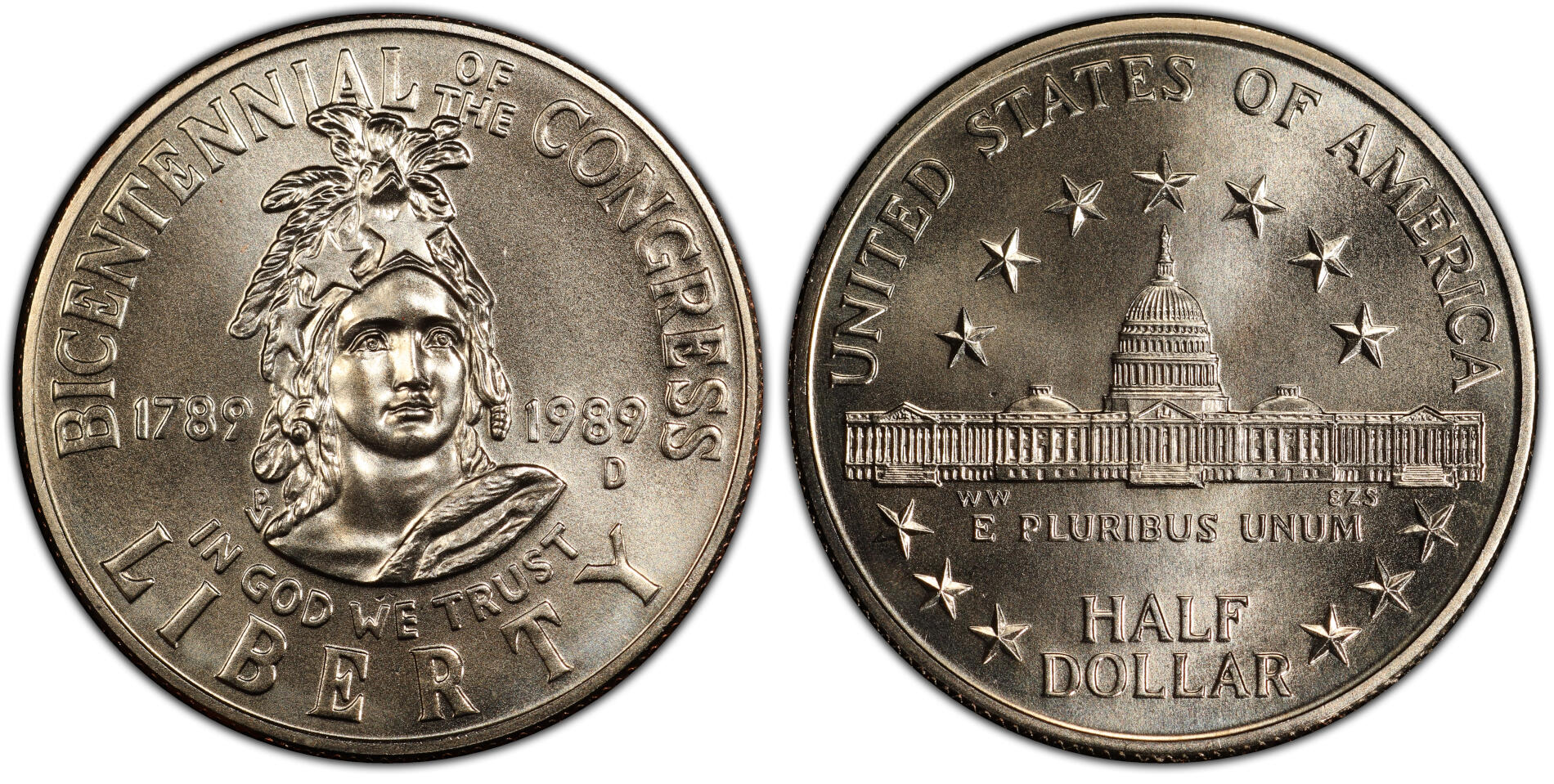 1989 Congress Bicentennial Commemorative Coins