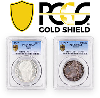 Pcgs Gold Shield