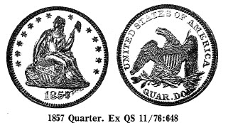 1857 Quarter