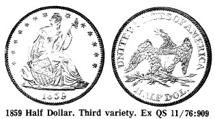 1859 Half Dollar