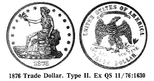 1876 Trade Dollar