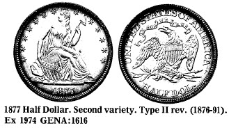 1877 Half Dollar