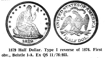 1879 Half Dollar