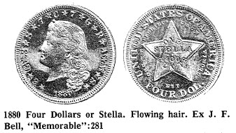 1880 Four Dollars or Stella