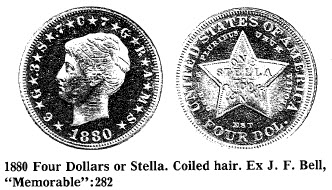 1880 Four Dollars or Stella