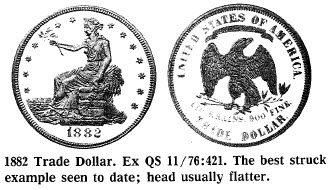 1882 Trade Dollar