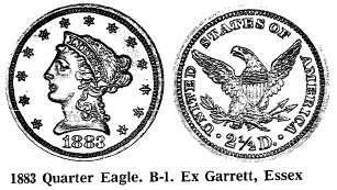1883 Quarter Eagle