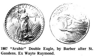 1907 "Arabic" Double Eagle