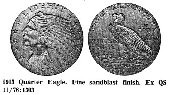 1913 Quarter Eagle