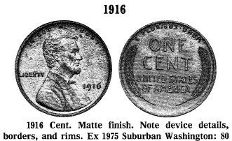 1916 Cent