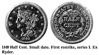 1849 Half Cent
