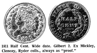 1811 Half Cent