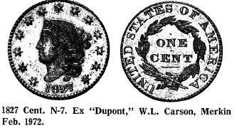 1827 Cent.