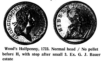 Wood's Halfpenny 1723