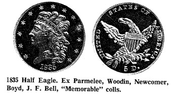 1835 Half Eagle