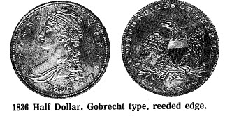 1836 Half Dollar