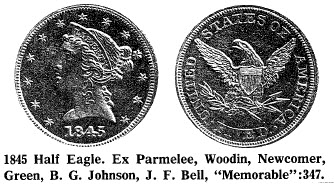 1845 Half Eagle