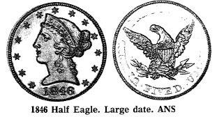 1846 Half Eagle