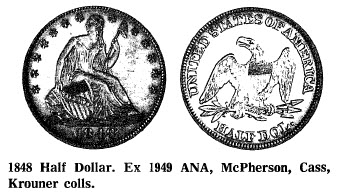 1848 Half Dollar