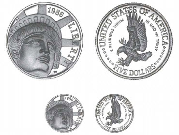 value of us liberty coins