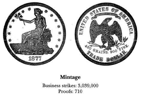 1877 Trade Dollar