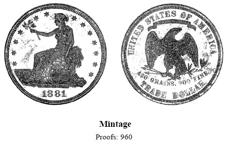 1881 Trade Dollar